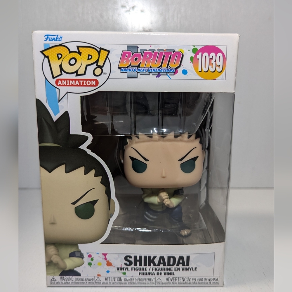 Funko Pop Animation Boruto Shikadai  #1039 Vinyl Figure